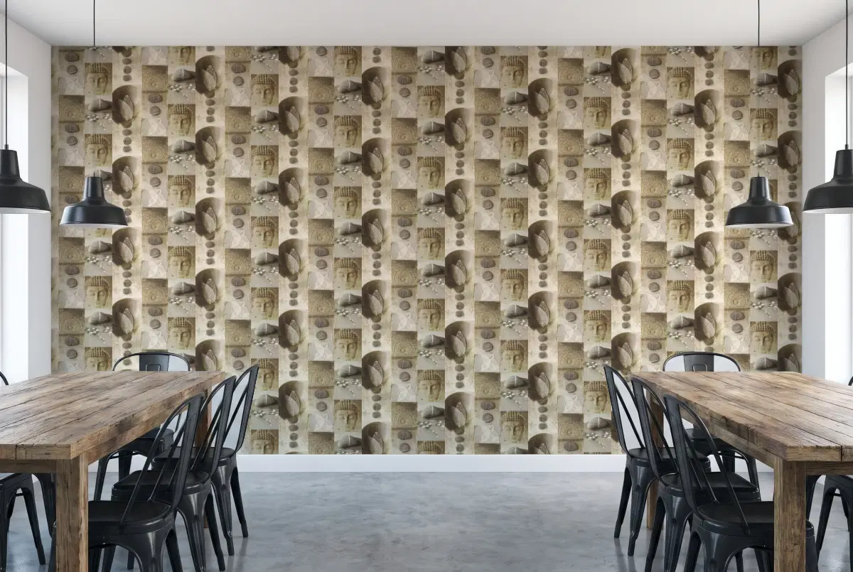 Rasch Deco Relief/Tiles & More XIV 306330 в інтер'єрі