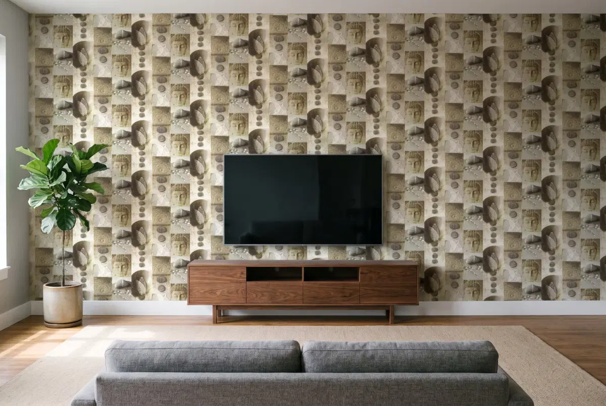 Rasch Deco Relief/Tiles & More XIV 306330 в інтер'єрі