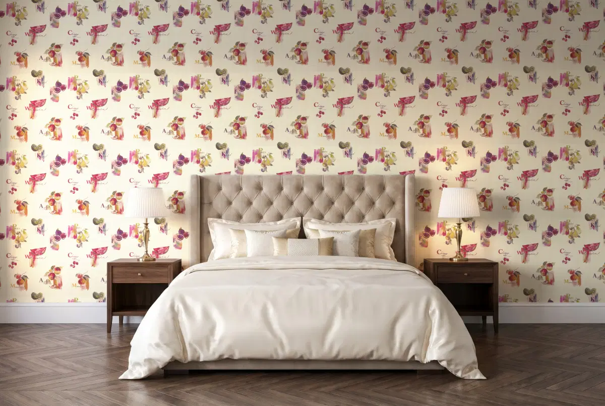 Шпалери Rasch Tiles & More XIV 307511 в інтер'єрі