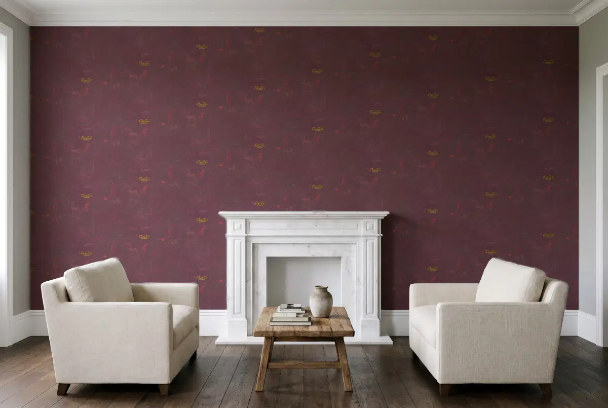 Шпалери Marburg Pure Diter 52301 в інтер'єрі