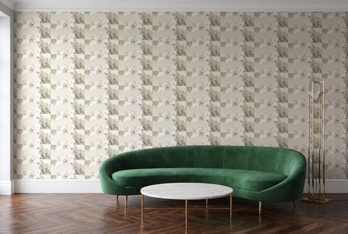 Шпалери Rasch Tiles & More 825015 в інтер'єрі