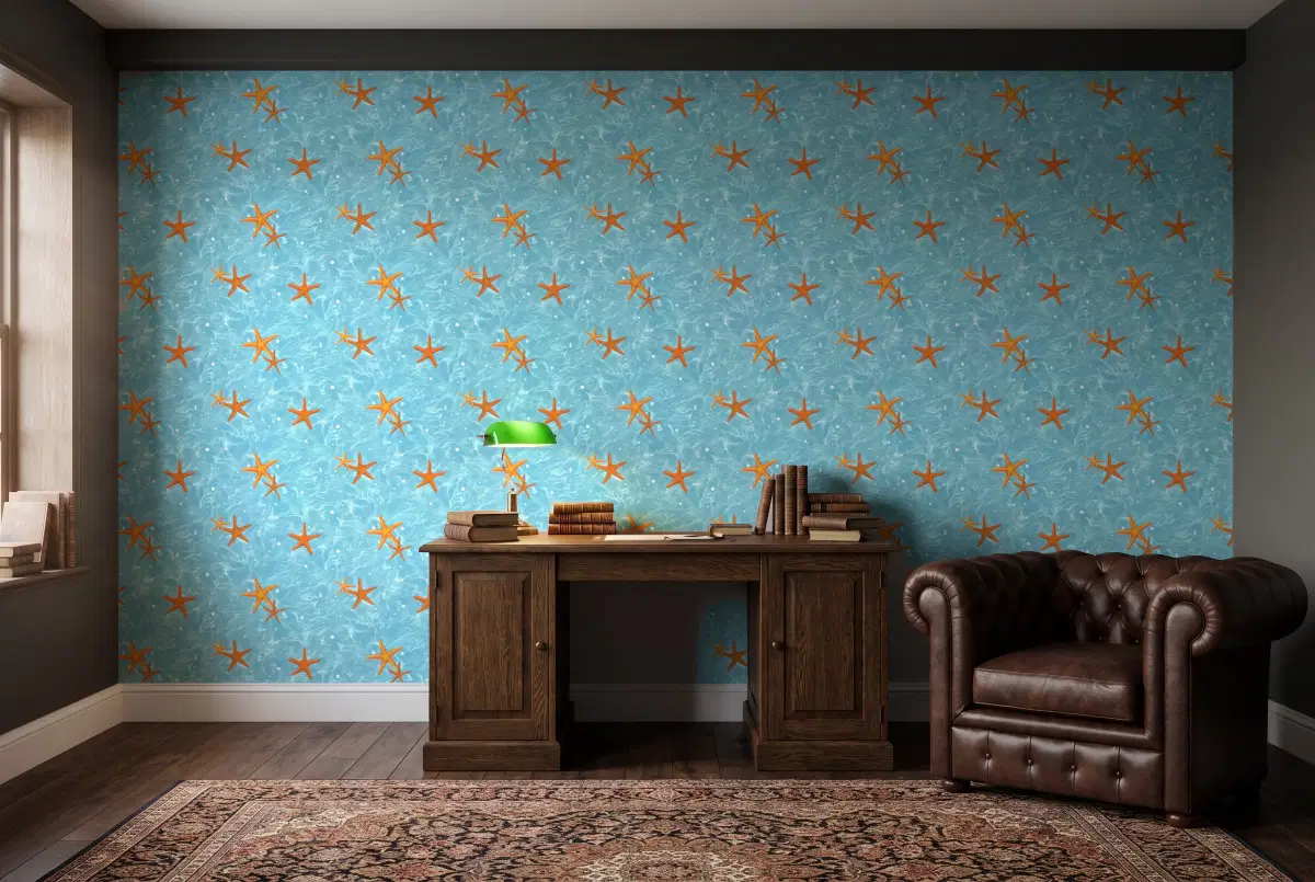 Шпалери Rasch Tiles & More 825114 в інтер'єрі