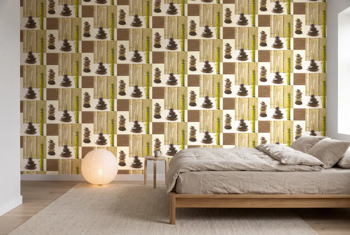 Шпалери Rasch Tiles & More 825701 в інтер'єрі