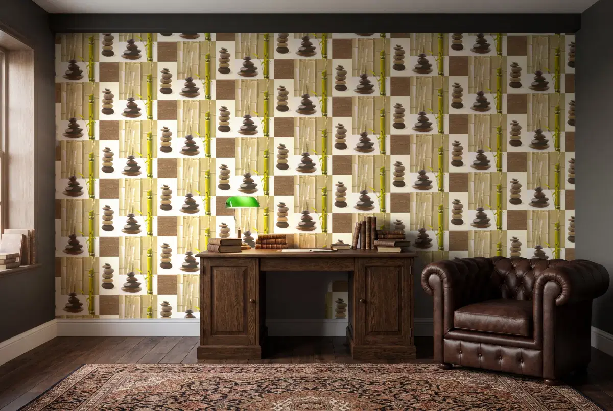 Шпалери Rasch Tiles & More 825701 в інтер'єрі