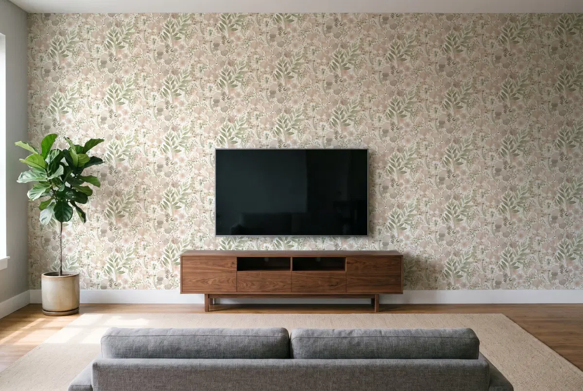 Шпалери Erismann Secret Garden 12238-05 в інтер'єрі