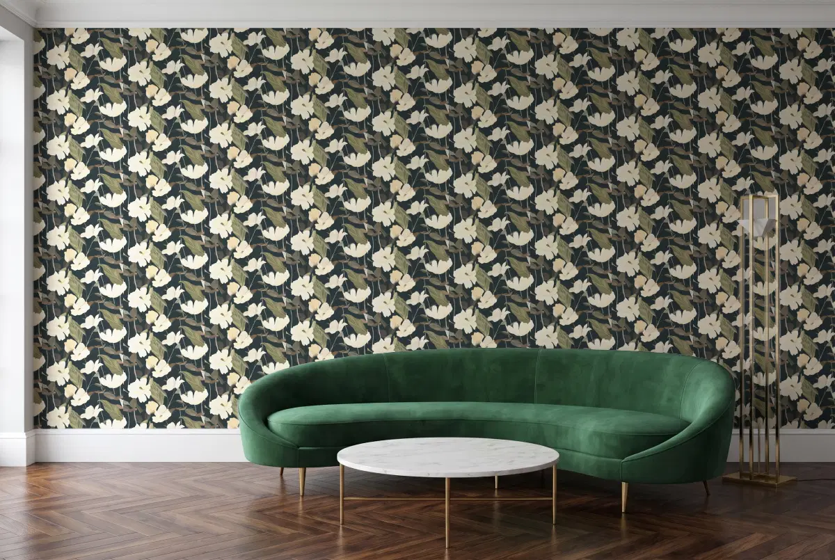 Шпалери Erismann Secret Garden 12240-15 в інтер'єрі