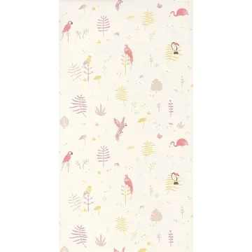 Texdecor Happy dreams попугай роз-жовтий HPDM82925203
