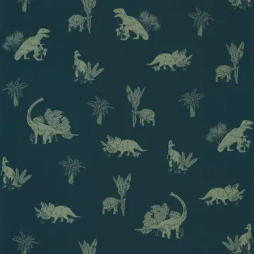 Texdecor Our Planet динозавры темно-синій OUP101936900