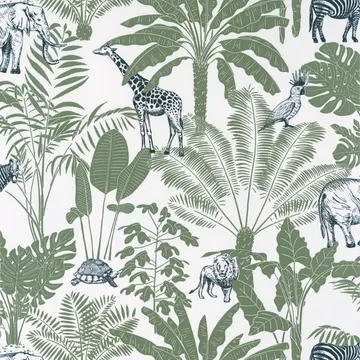 Texdecor Our Planet джунглі сине-зелений OUP101957403