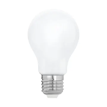 EGLO Лампа напівпровідникова LED E27 A60 9W 2700K опал 1шт - аналог 11765