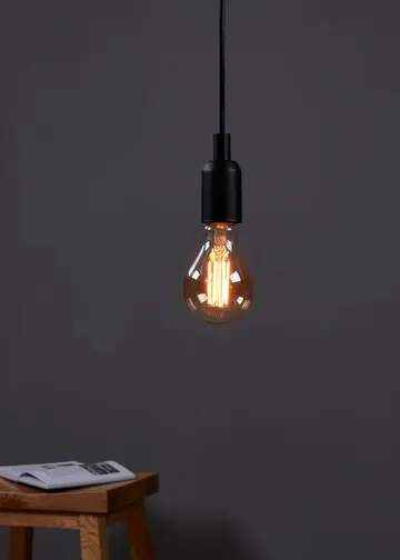 EGLO Лампа напівпровідникова LED 4W E27 А75 1700K бурштин 1шт