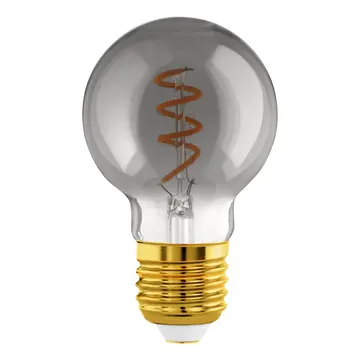 EGLO Лампа напівпровідникова LED E27 G60 4W 2000K димчаста 1шт
