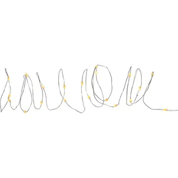 Eglo Гірлянда новорічна/100 0,06W LED 3000К 5V DC 10м на сріблястий/прозорий/прозорий "Краплина роси"