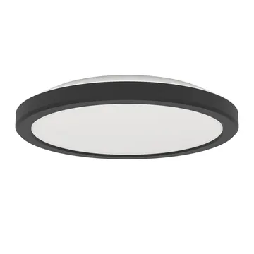 Eglo Світильник стельовий/1 10W LED 3000К Ø210 чорний "Тестара-Е"