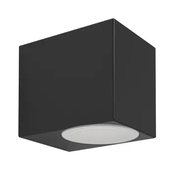 EGLO Бра вуличне/1 4,6W GU10 LED чорний "Джабага"
