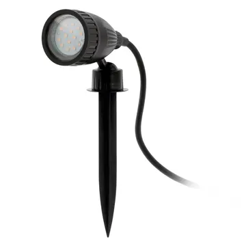 EGLO Світильник вуличний стійка/1 3W GU10 LED чорний "Нема 1"