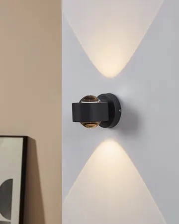 Eglo Бра/2 2,5W LED антрацит "Оно 2"