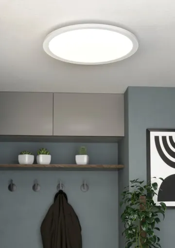 EGLO Світильник стельовий/1 28W LED білий "Сарсіна"