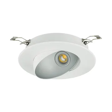 EGLO Світильник вбудований/1 5W LED білий/срібний "Ронзано""