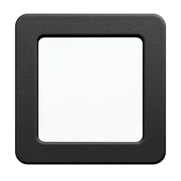 EGLO Світильник вбудований/1 5,5W LED 117х117 чорний 4000К "Фуева 5"