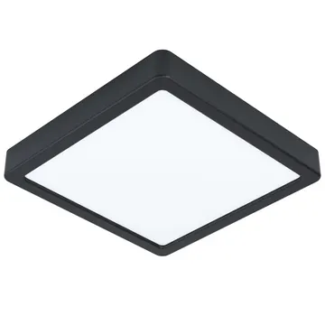 EGLO Світильник стельовий/1 16,5W LED 210x210 чорний 4000К "Фуева 5"