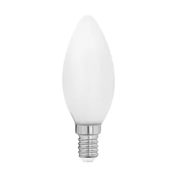 EGLO Лампа напівпровідникова LED 6W E14 С35 2700К опал 1шт