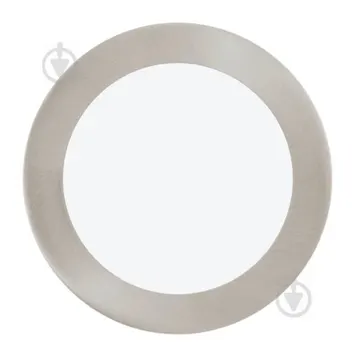 Eglo Світильник вбудований/1 10,95W LED 3000K нікель-мат "Фуева