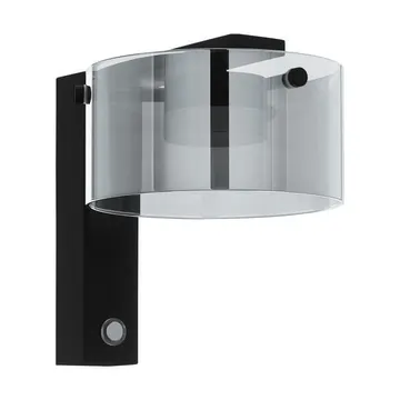 Eglo Бра/1 7,2W LED чорний/прозор. "Копіллос"