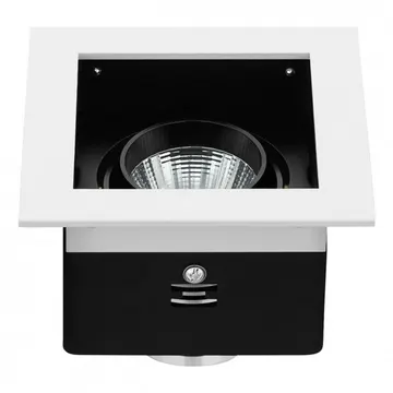 Eglo Світильник вбудований/1 7W LED 3000К білий "Біскарі 1"