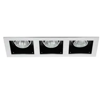 EGLO Світильник вбудований/3 6W LED алюм 3000К "Біскарі"