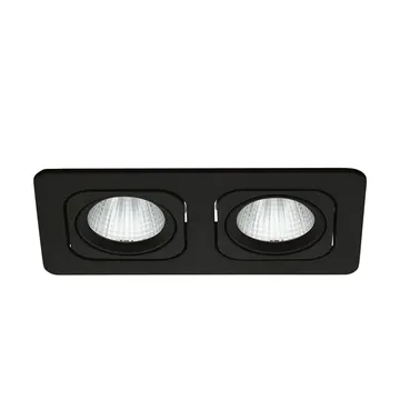 EGLO Світильник вбудований/2 6W LED 3000К чорний "Васелло Р2"