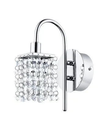 EGLO Бра/1 2,58W G9 LED хром/кришталь "Альмонте"