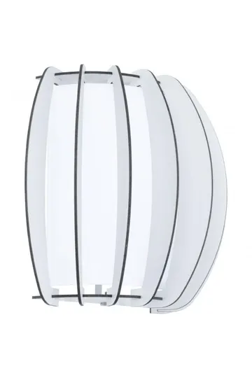 EGLO Бра/1 60W E27 білий "Стелато 2"