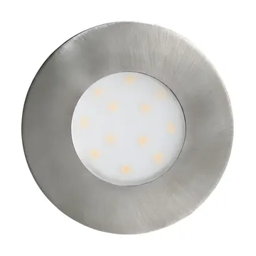 Eglo Світильник вбудований/1 6W LED нікель-мат "Пінеда IP"