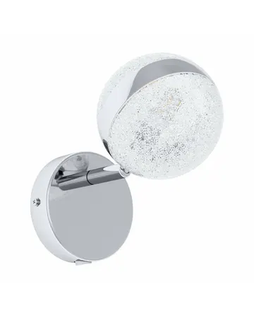 Eglo Бра/1 3W G9 LED хром/кришталь "Сальто 3"