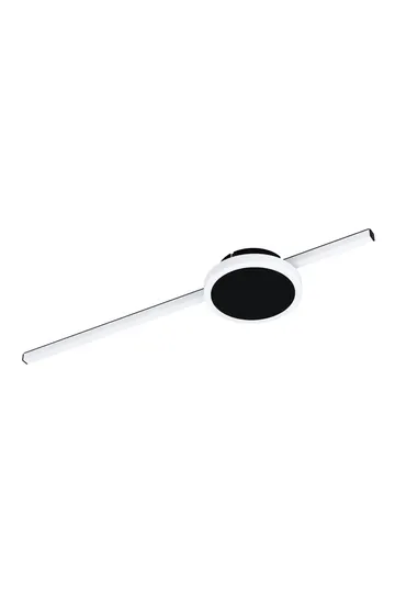 EGLO Світильник стельовий/1 6,3W LED чорн кругл "Саргінто"
