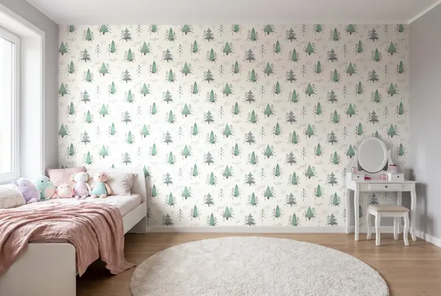 Rasch Kids World 300734 в інтер'єрі