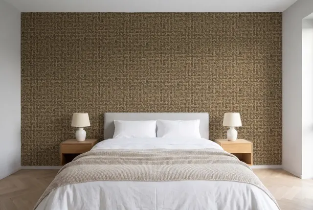 A.S. Création My Home feeling коричневий 38695-5 в інтер'єрі