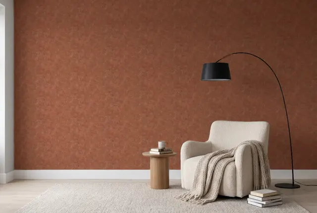 Texdecor Beton коричневий шоколад BET101493120 в інтер'єрі