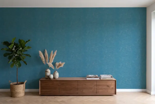 Texdecor Beton2 бетон синьо-бірюзове золото BTO101496020 в інтер'єрі