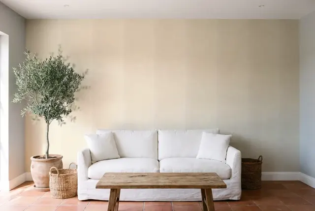 Texdecor LINEN2 темно-бежевий LNI103221720 в інтер'єрі