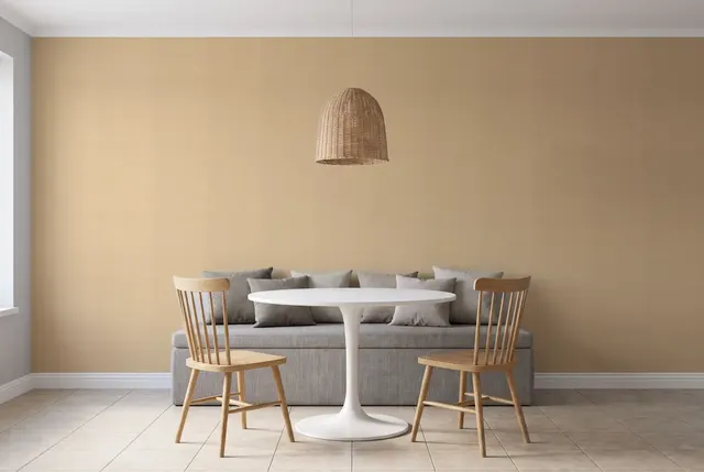 Texdecor LINEN2 пісочний LNI103221746 в інтер'єрі