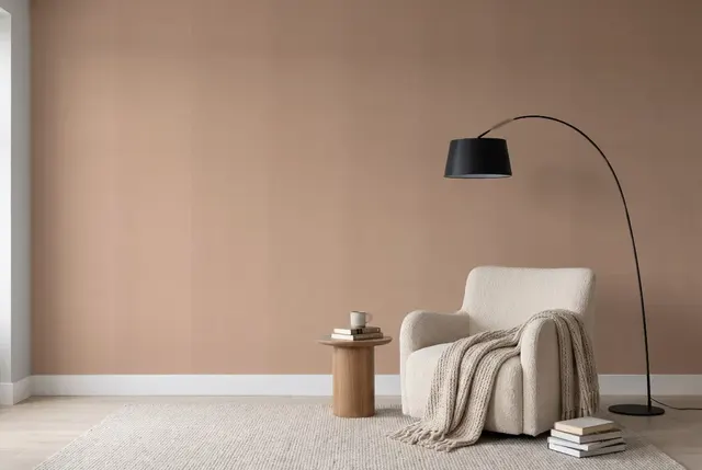 Texdecor LINEN2 льодяно-коричневий LNI103222952 в інтер'єрі