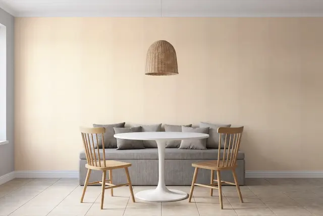 Texdecor LINEN2 ірісово-бежевий LNI103231023 в інтер'єрі