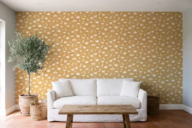 Texdecor Our Planet динозавры песок OUP101932112 в інтер'єрі