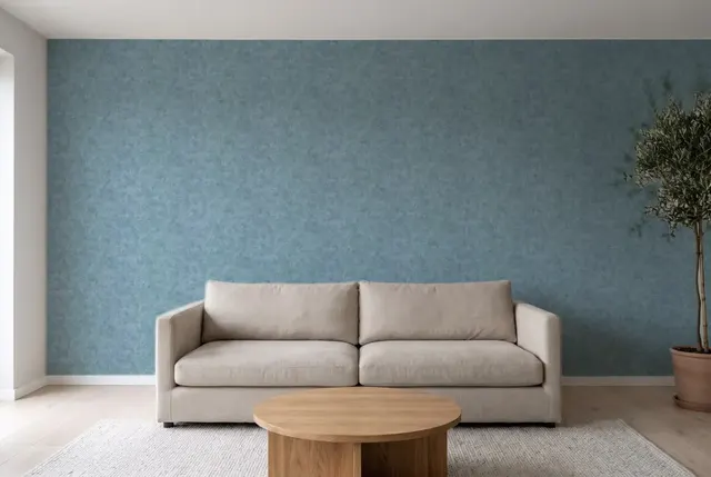Texdecor Patine2 штукатурка сіро-зелено-блакитний PAE100226755 в інтер'єрі