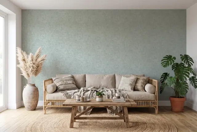 Texdecor Patine2 штукатурка морська PAE100227588 в інтер'єрі