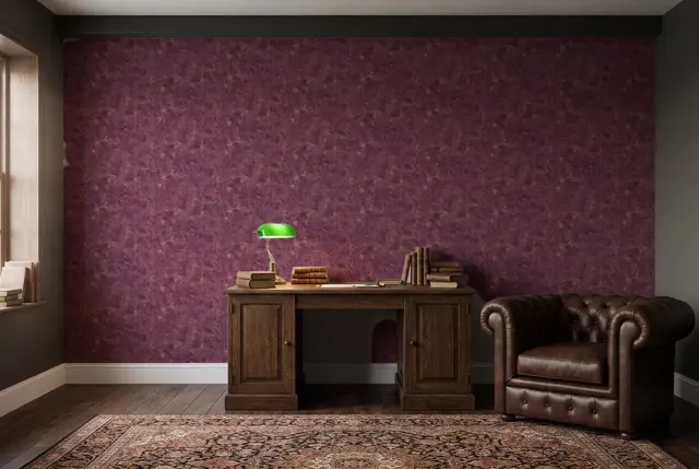 Texdecor Patine штукатурка свекольная PAI100225320 в інтер'єрі
