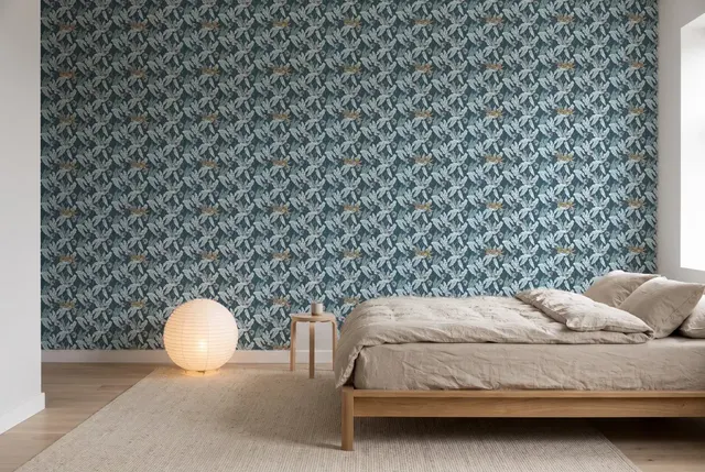 Texdecor PtB леопард синій PTB101776022 в інтер'єрі