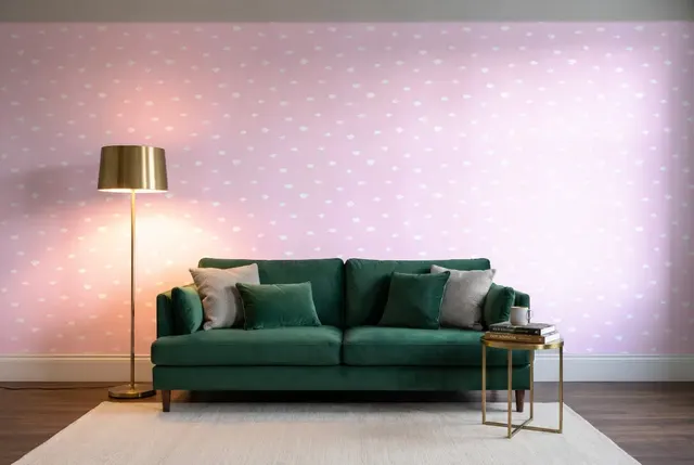 Texdecor Rose & Nino облака рожевий RONI29755132 в інтер'єрі